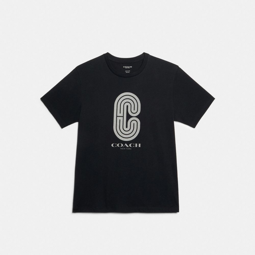 T Shirt Uni Rétro Sport