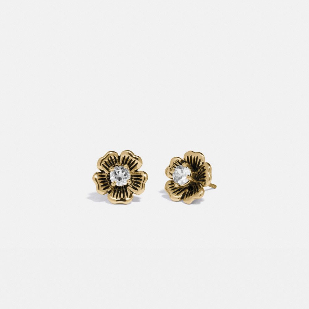 SALE！COACH♪Mini Tea Rose 2 In 1 Studピアス COACH® | Mini Tea Rose 2 In 1 Stud Earrings