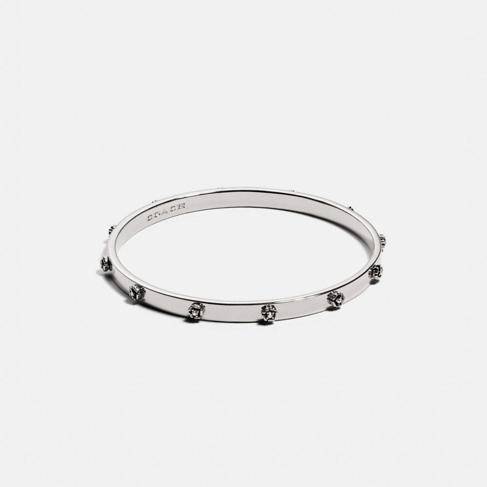 COACH®,Tea Rose Bangle,,Front View