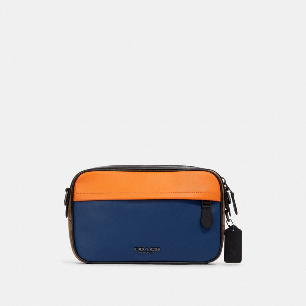 Graham Crossbody In Colorblock Signature Canvas