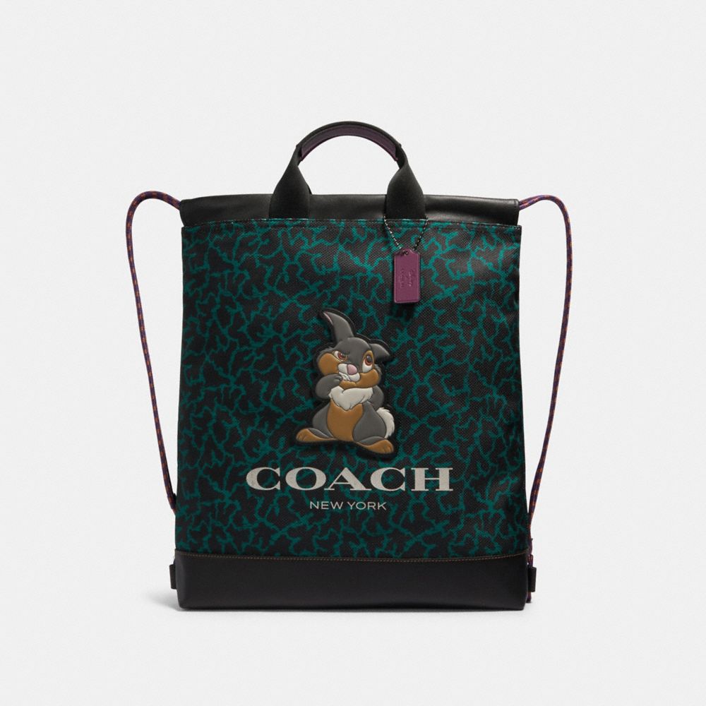 COACH Outlet Sac dos lien coulissant Terrain Disney X Coach