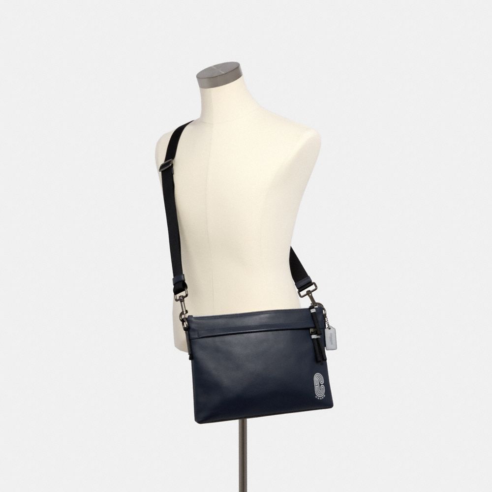 Edge Messenger With Reflective Coach Patch