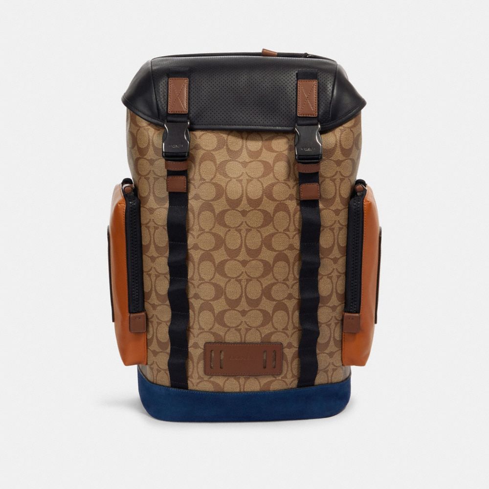 COACH Outlet Ranger Backpack In Signature Canvas With