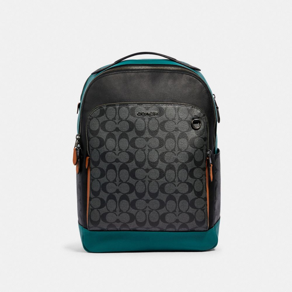 COACH Outlet Graham Backpack In Colorblock Signature Canvas