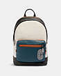 West Backpack In Colorblock With Reflective Coach Patch