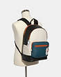 West Backpack In Colorblock With Reflective Coach Patch