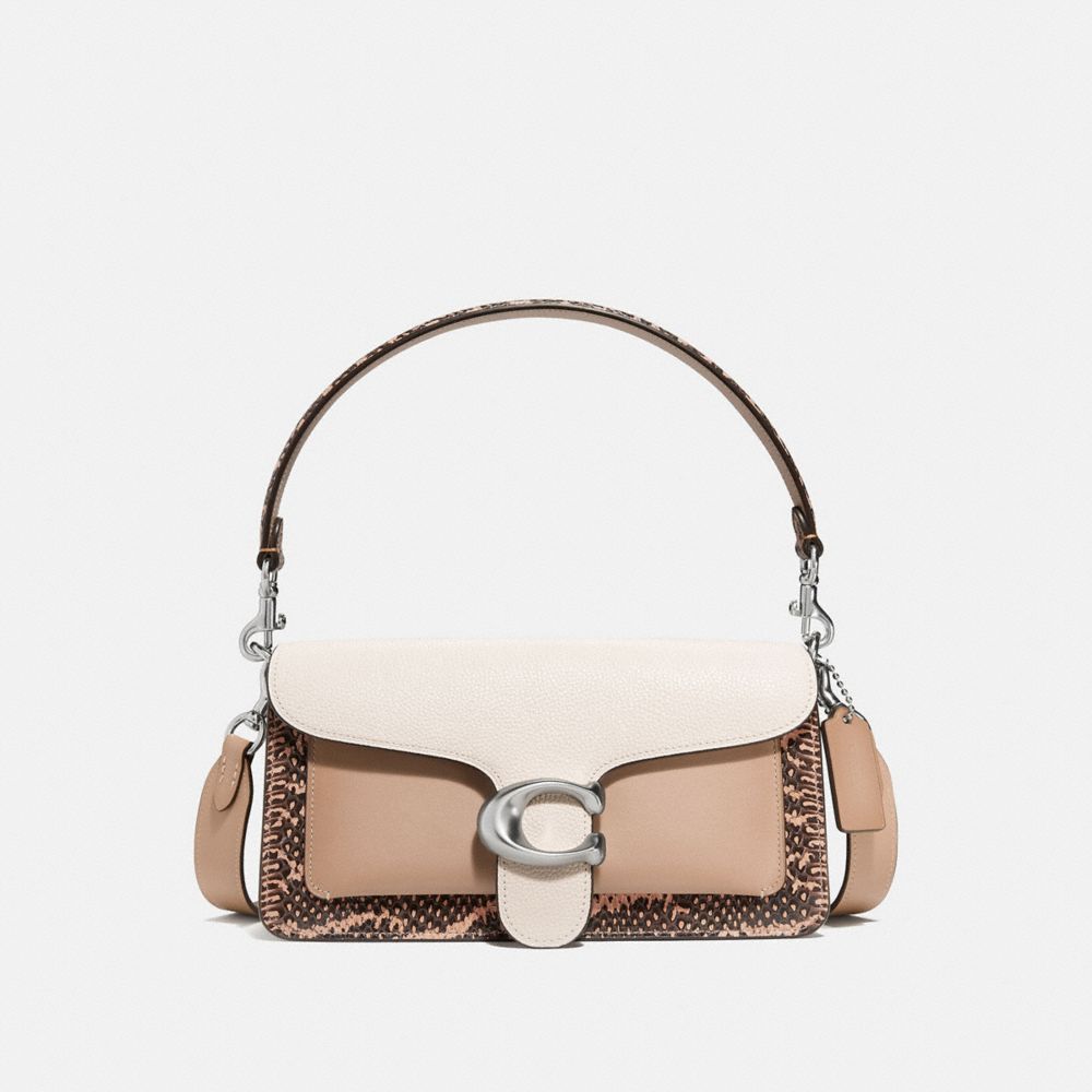 White hotsell snakeskin bag