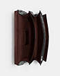 COACH®,KLARE CROSSBODY BAG IN SIGNATURE CANVAS WITH RIVETS,Anniversary,Silver/Graphite/Black Multi,Inside View,Top View