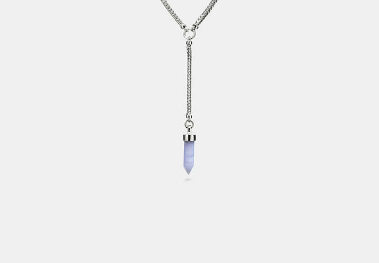 Amulet Lariat Long Necklace