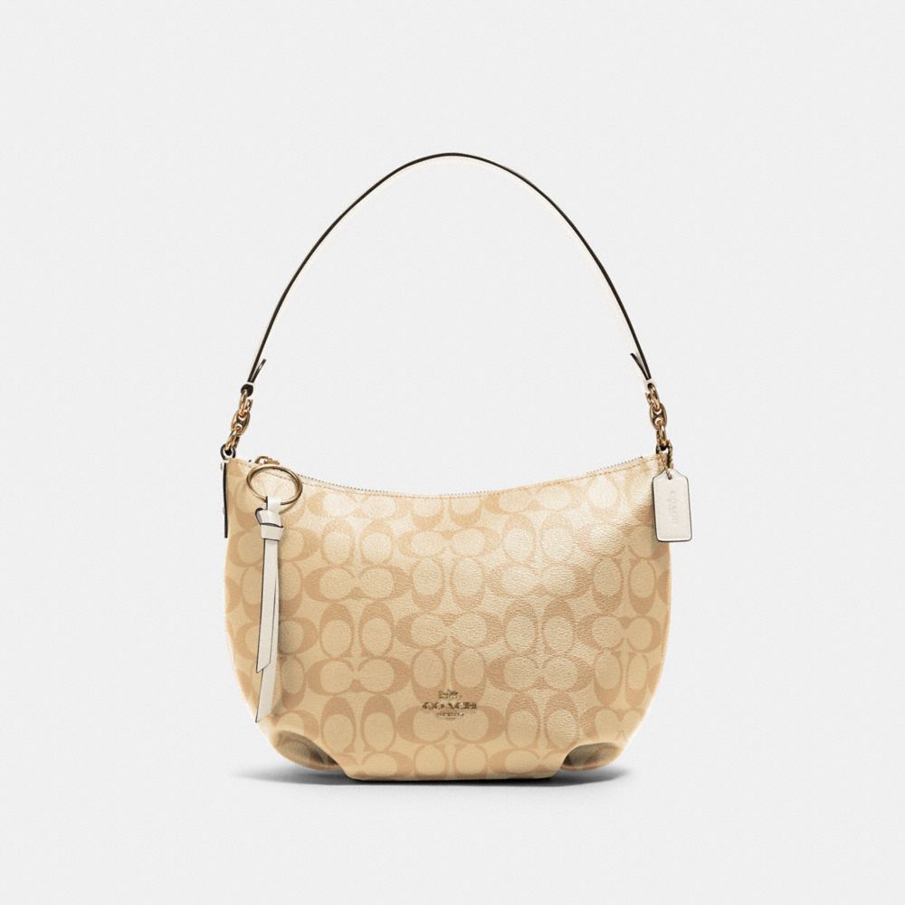 COACH® Outlet | Small Skylar Hobo In Signature Canvas