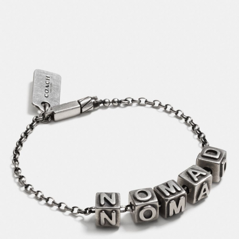 Nomad Block Letters Bracelet