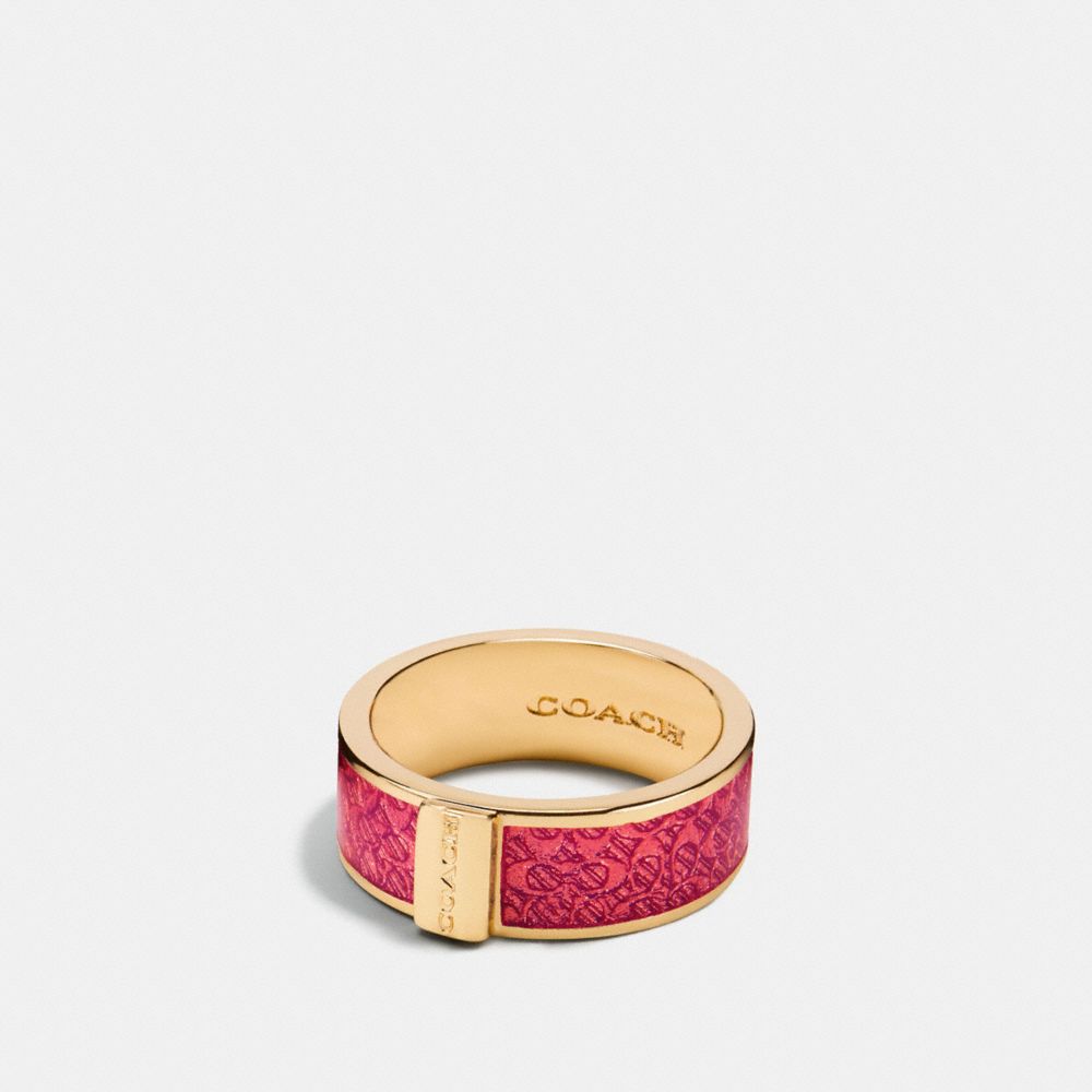 Enamel Signature Ring
