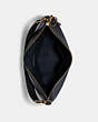 COACH®,SKYLAR HOBO,Leather,Large,Gold/Midnight,Inside View,Top View