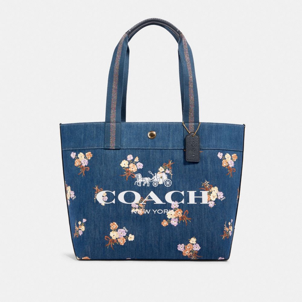★毎日使いに最適★COACH Canvas Small Tote Bag NWT Coach North South Mini Tote In Signature Canvas cj494 | eBay