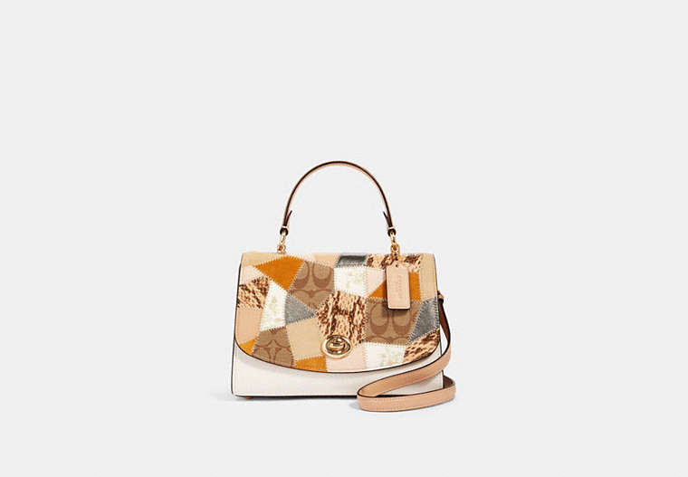 Tilly Top Handle Satchel With Signature Canvas Patchwork