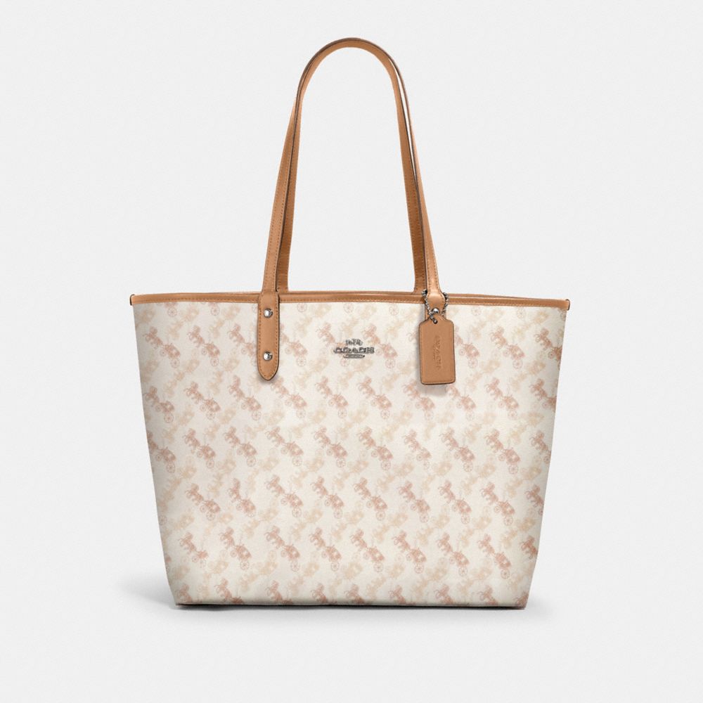 Coach sig rvs pvc city clearance tote