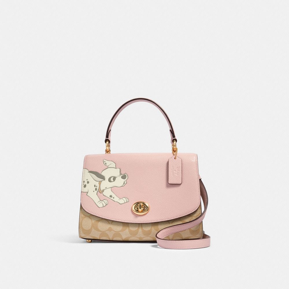 COACH Tilly Top Handle Bag Satchel in Pink