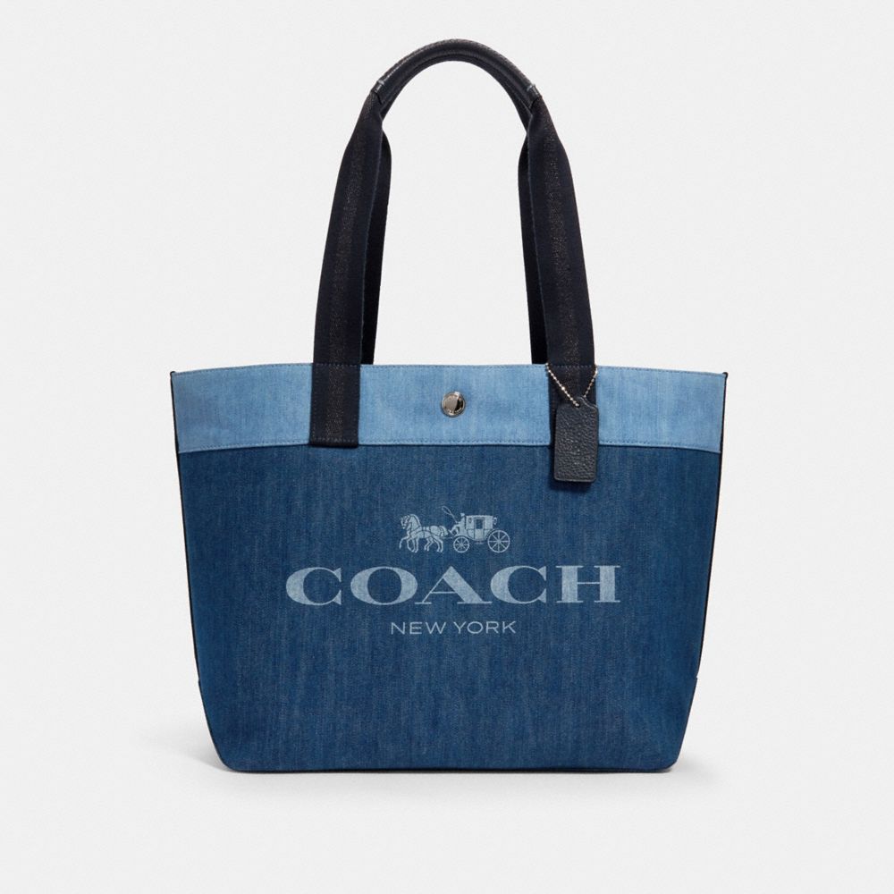 Coach Denim Tote