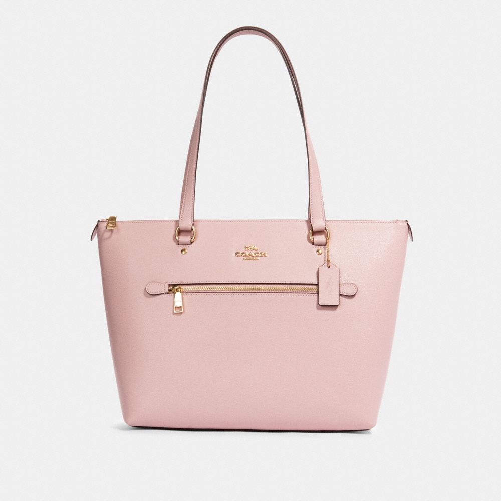 COACH® Outlet | Gallery Tote With Rose Bouquet Print Interior