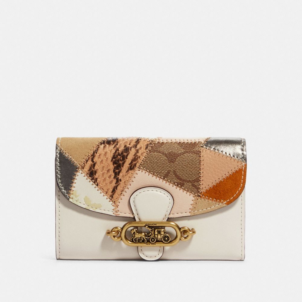 Coach Wallet Jade Medium Envelope Wallet hotsell In Colorbloc