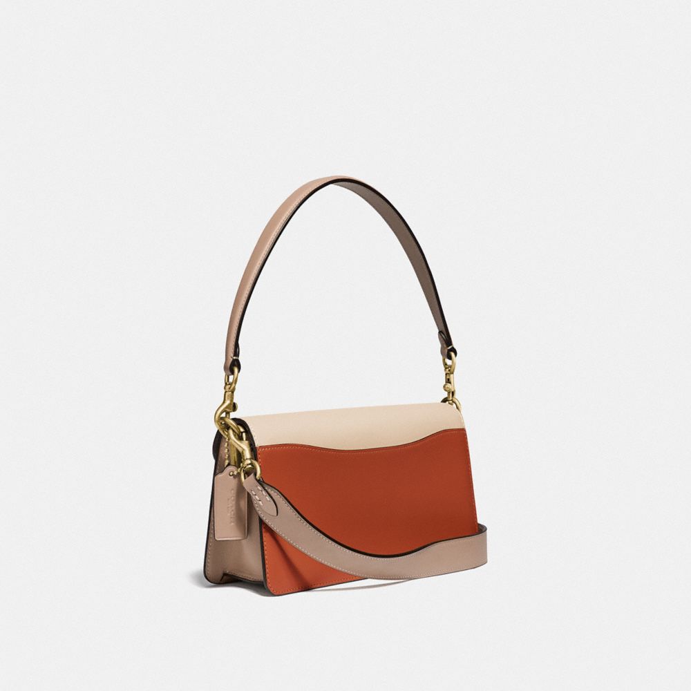 Shop COACH Tabby Signature Coated Canvas & Leather Shoulder Bag