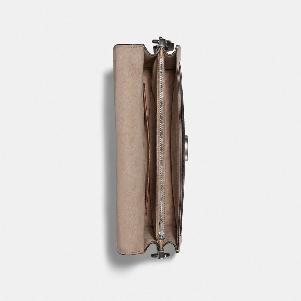 COACH®,Tabby Shoulder Bag 26 With Signature Canvas,,Inside View,Top View