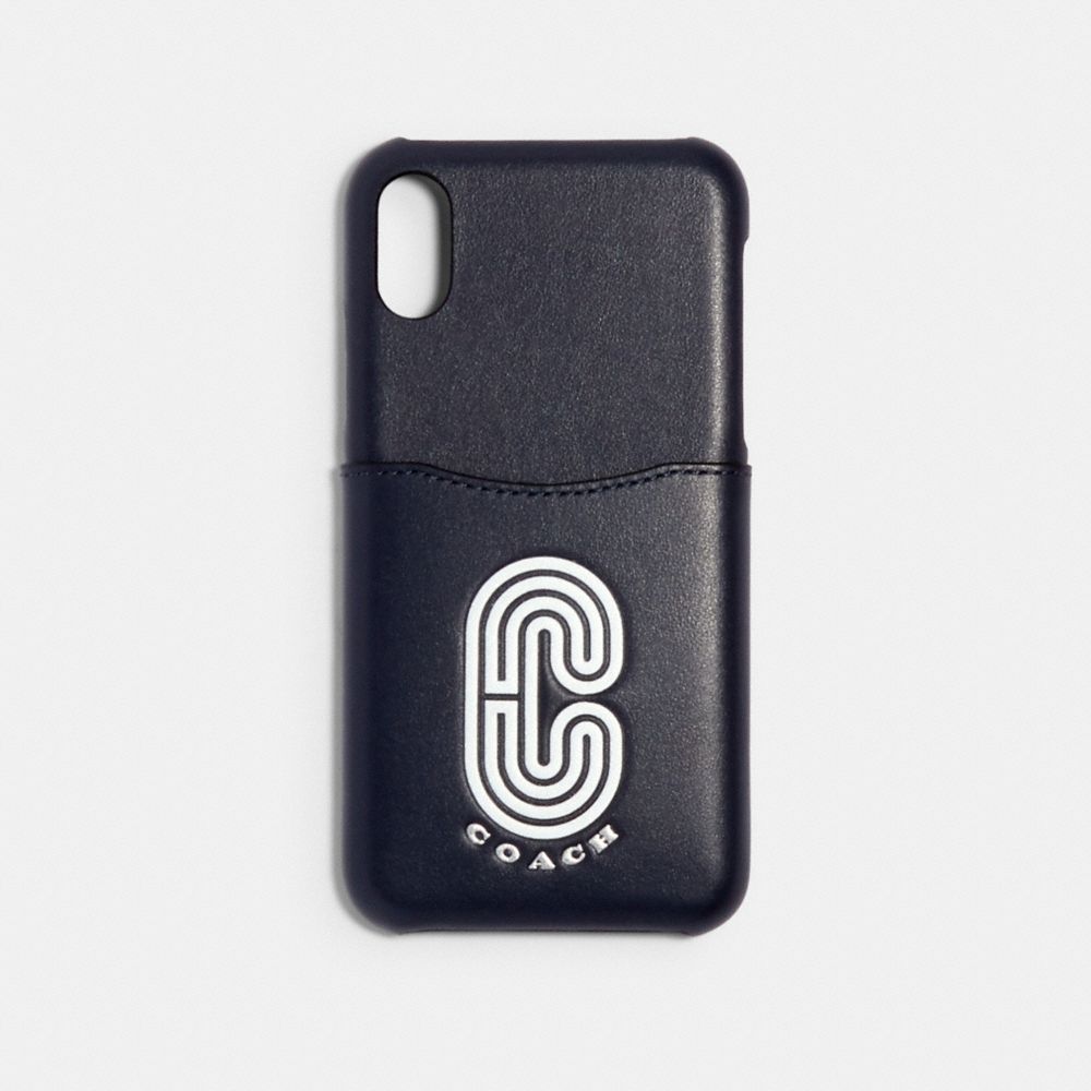 Iphone X/Xs Case With Reflective Coach Patch
