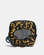 Disney X Coach Square Hybrid Pouch With Wavy Animal Print And Dumbo