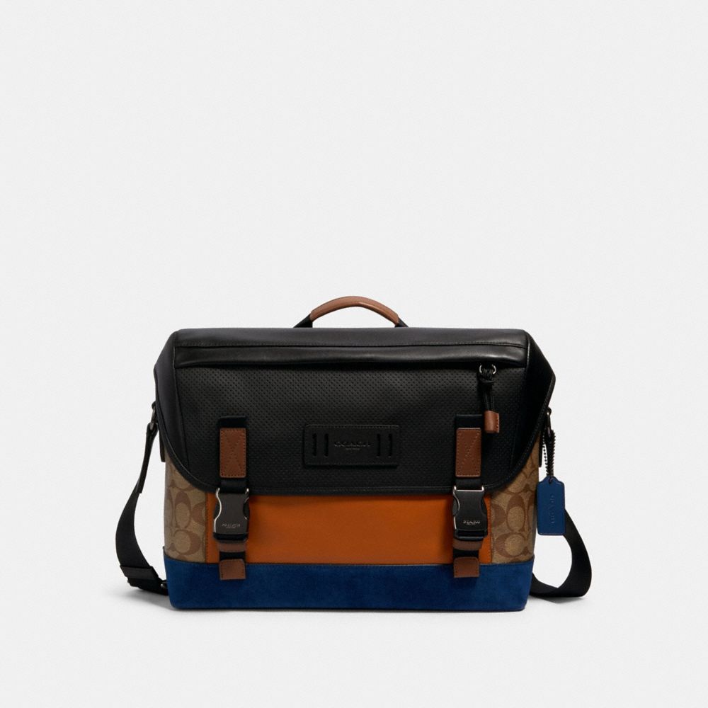 Ranger Messenger In Signature Canvas With Mountaineering Detail