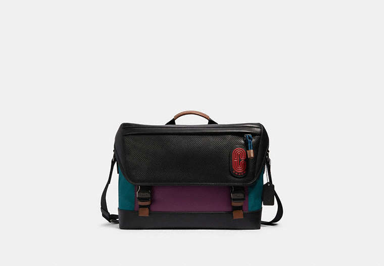 Ranger Messenger In Colorblock With Coach Patch