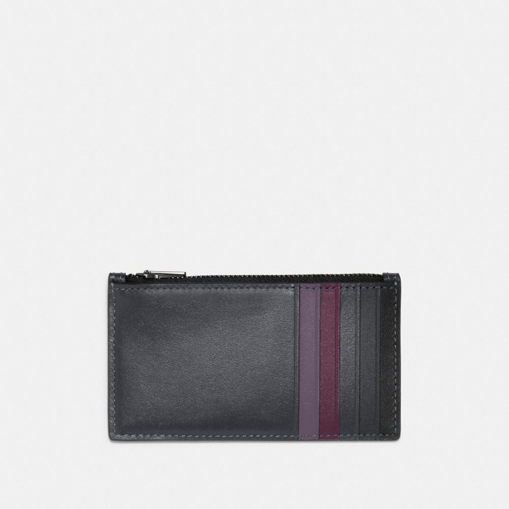 Zip Card Case In Colorblock