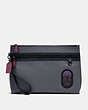 Carryall Pouch In Colorblock With Coach Patch