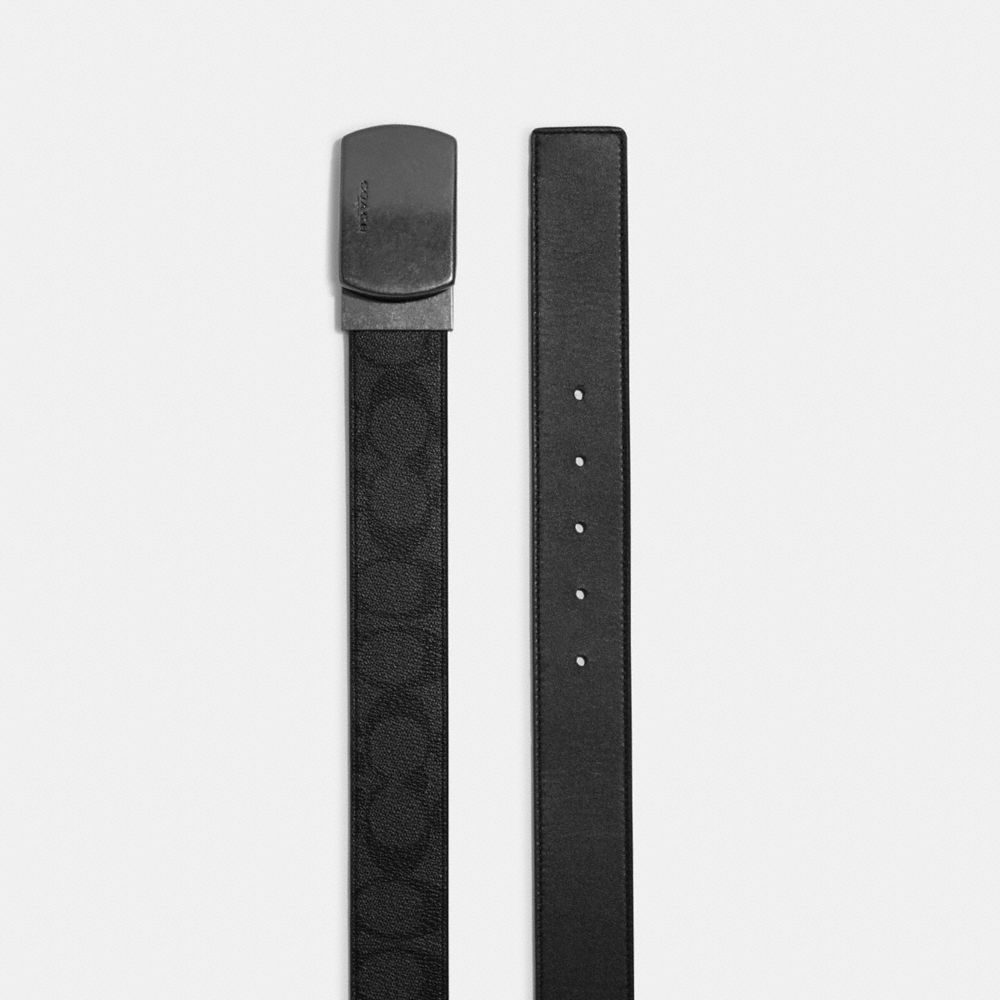 Zara - Reversible Leather Belt - Black - Men