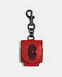 Wireless Earbud Case Bag Charm In With Coach Patch
