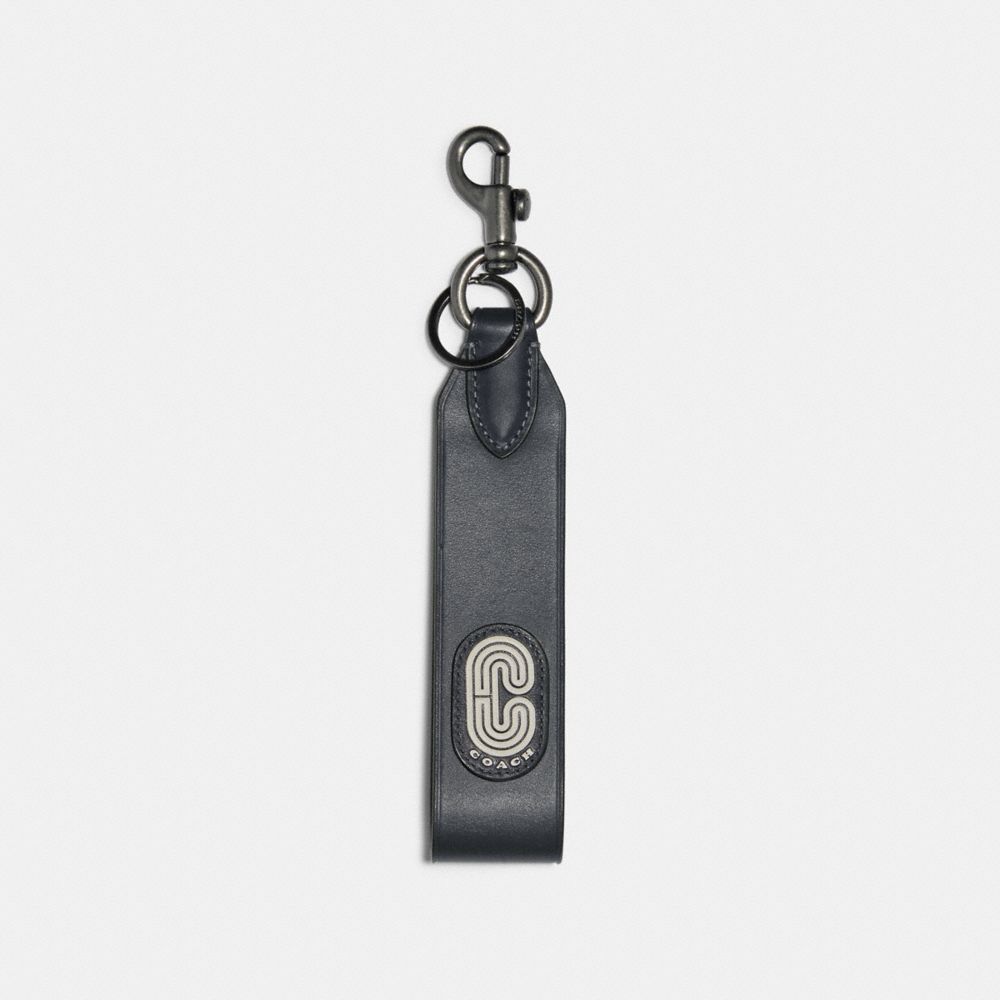 Loop Key Fob With Coach Patch