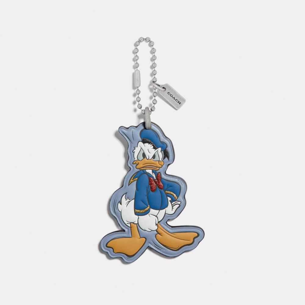 Disney X Coach Bag Charm With Donald Duck