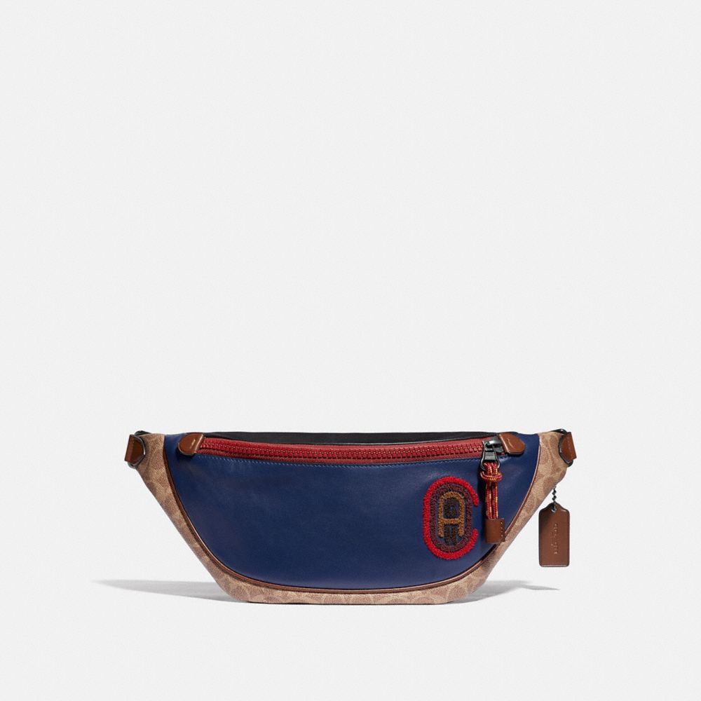 Rivington Belt Bag In Signature Canvas With Coach Patch | COACH®