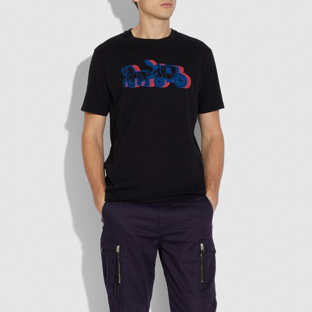 COACH®,Horse And Carriage T Shirt,,Scale View