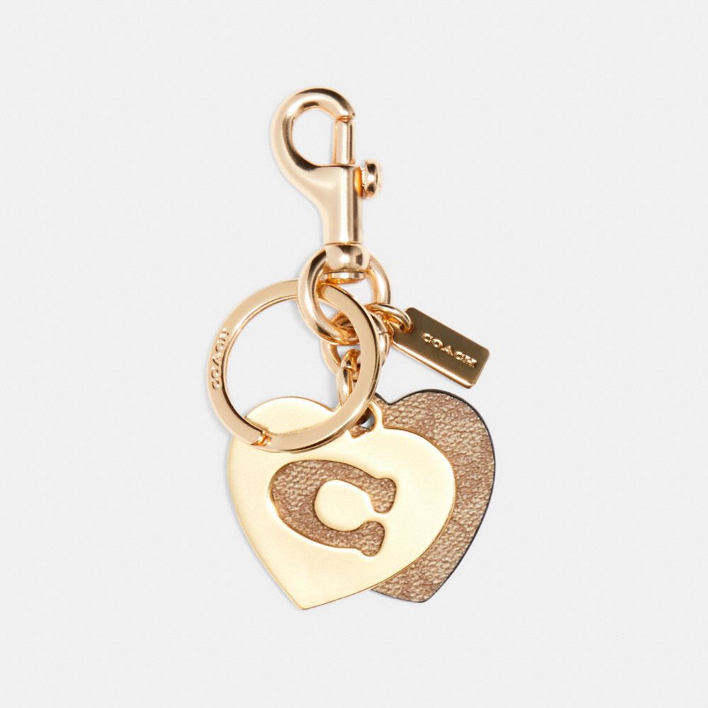 Signature Hearts Key Ring