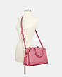 COACH®,LILLIE CARRYALL,Leather,Large,Gold/Rose,Alternate View