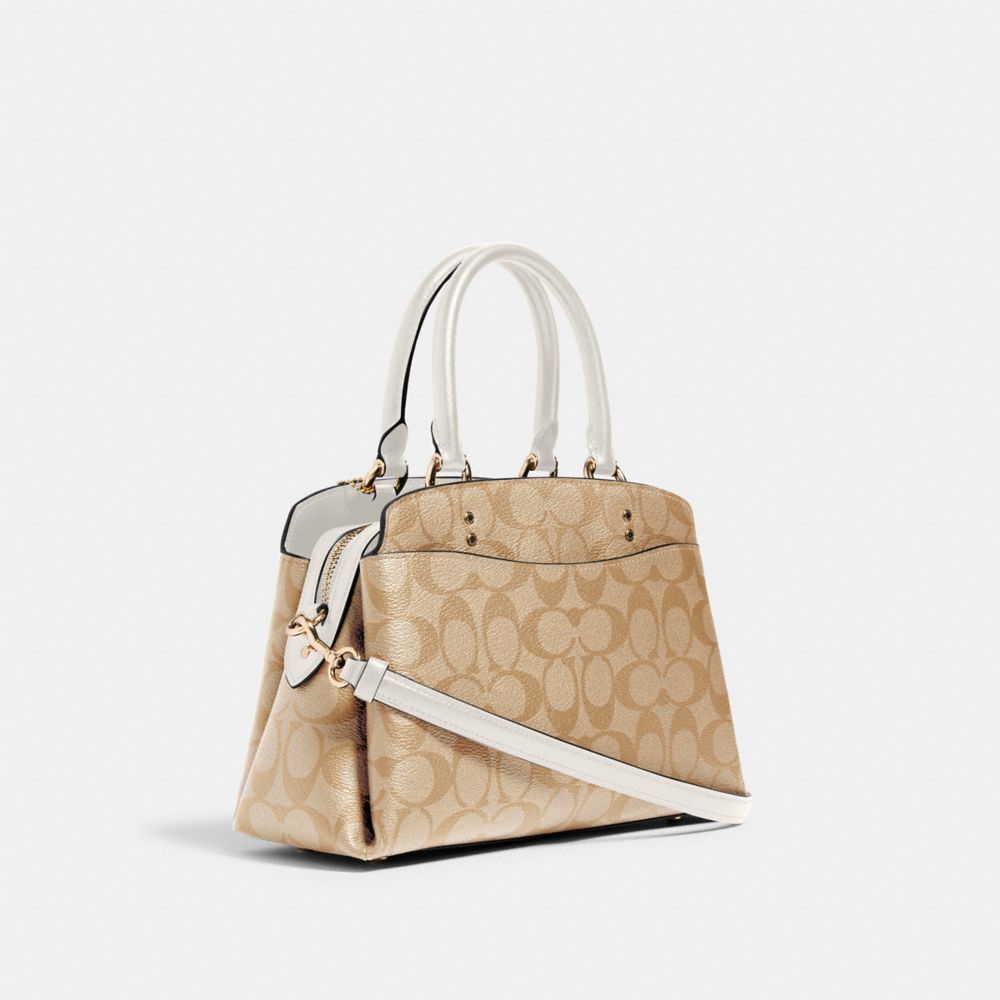 COACH® Outlet  Mini Lillie Carryall In Signature Canvas