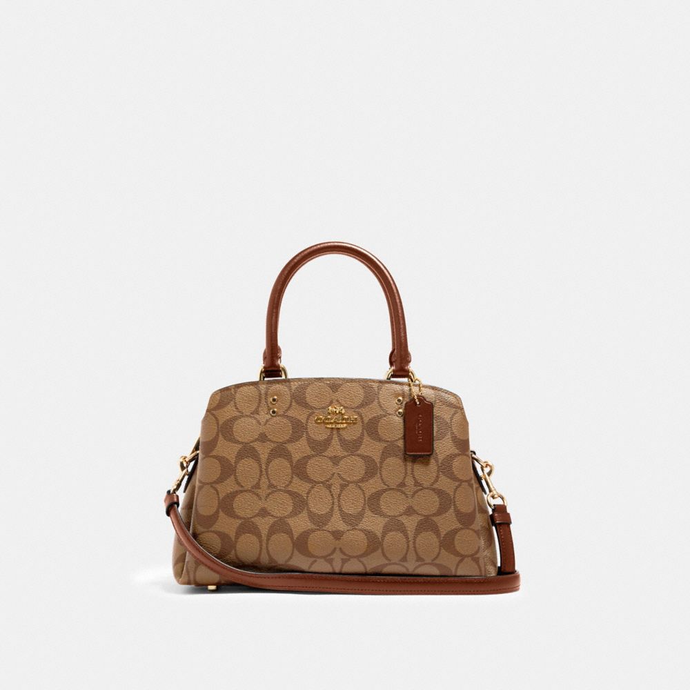 Coach lillie carryall size hot sale