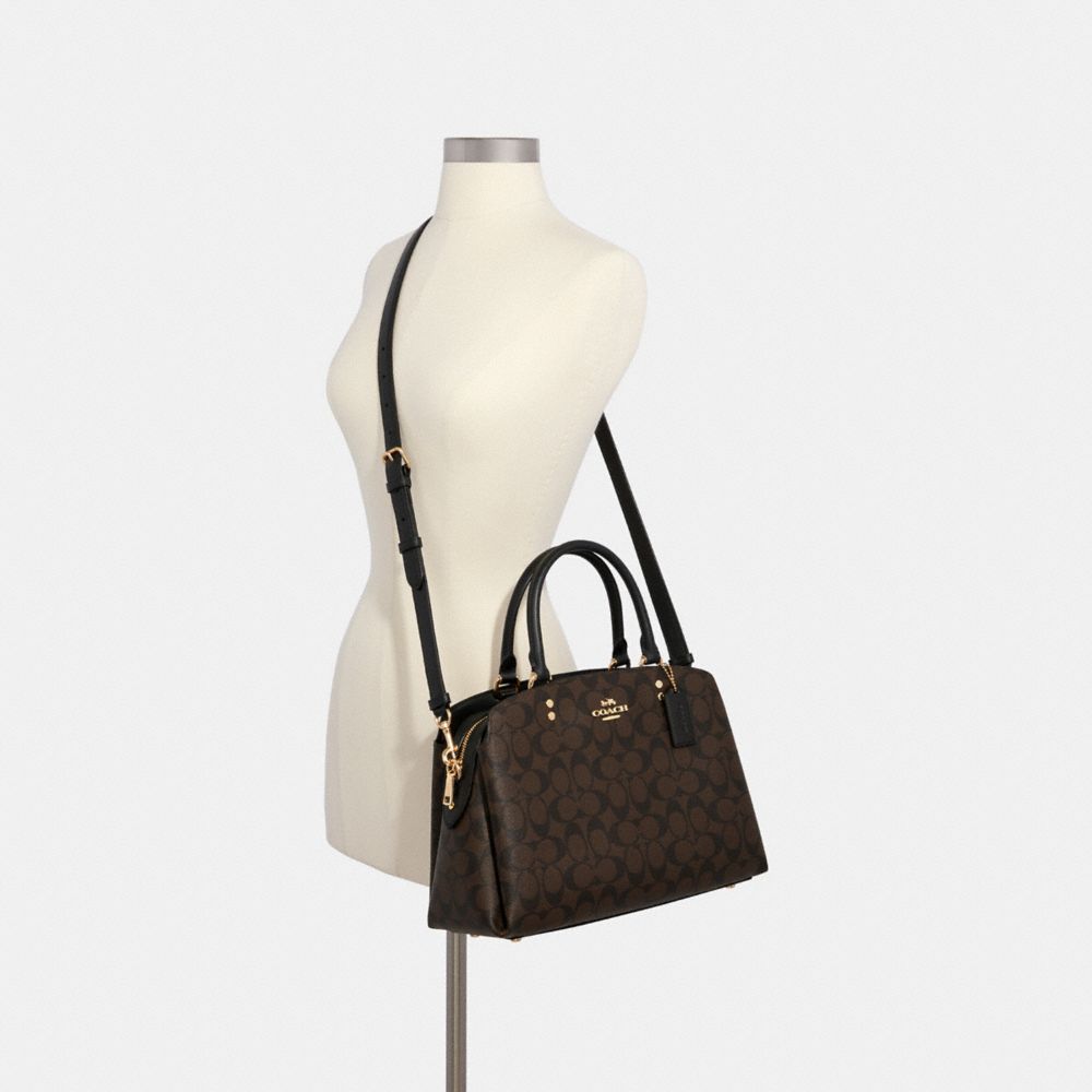 Coach signature lillie discount carryall