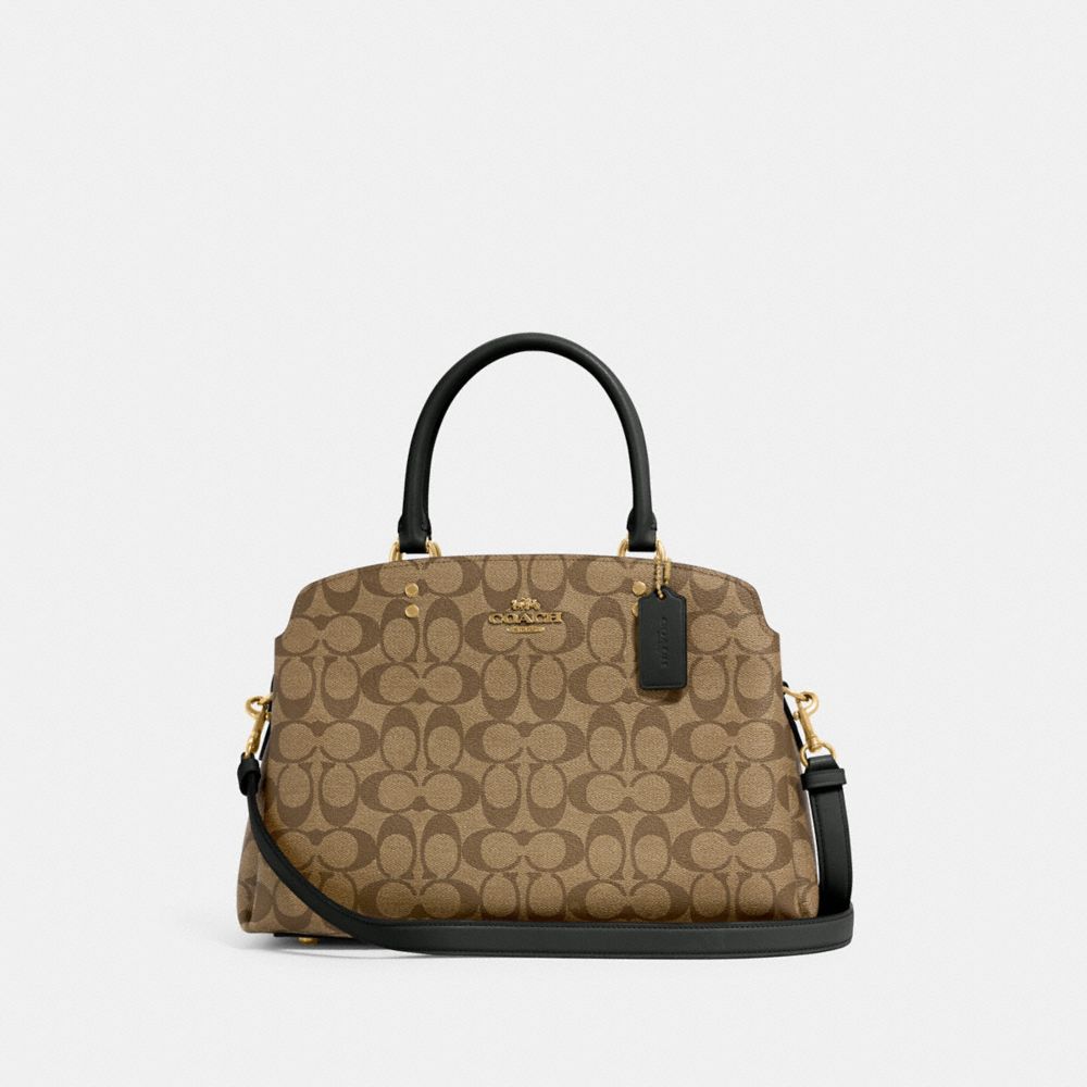 COACH® Outlet  Mini Sierra Satchel In Signature Canvas