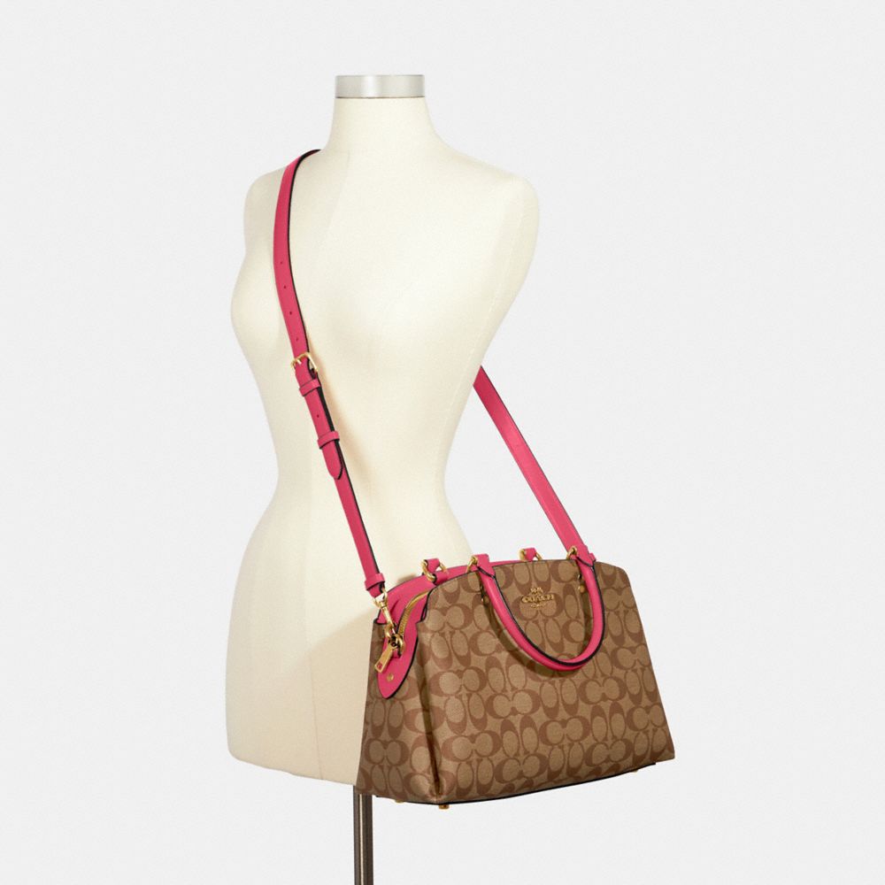 COACH®,Lillie Carryall In Signature Canvas,,Alternate View