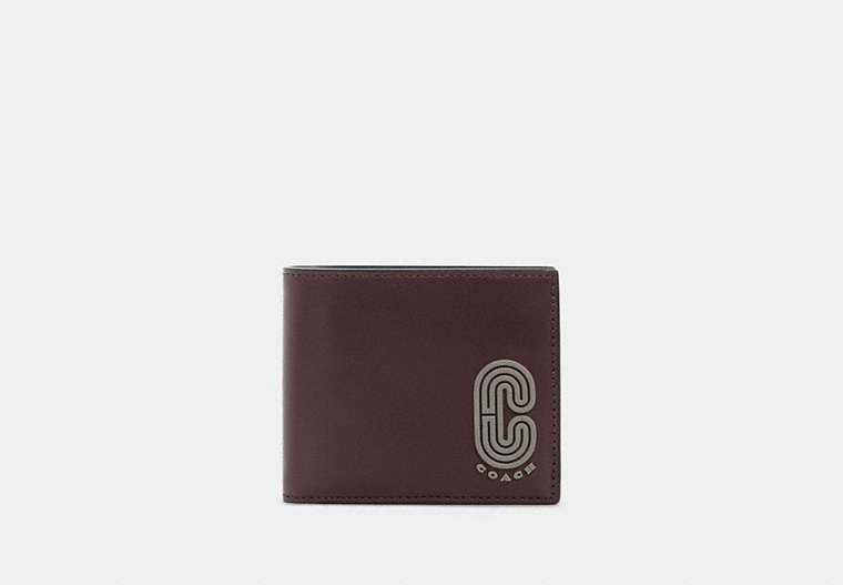 3 In 1 Wallet With Coach Patch