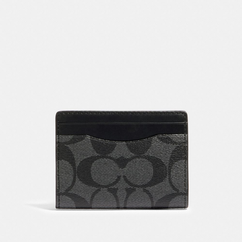 Magnetic card case coach sale