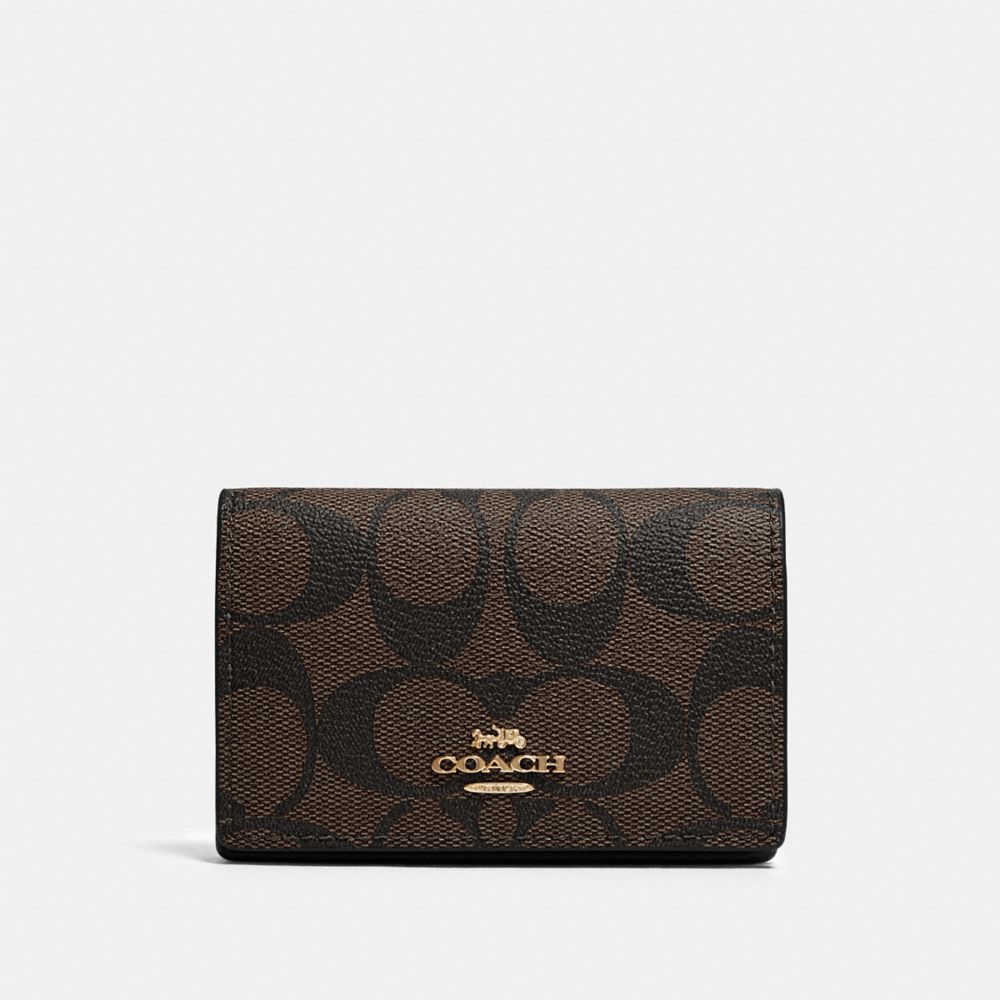 COACH ★大人気★ ビジネス カードケース シグネチャー 名刺入れ 新品