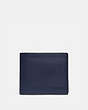 COACH®,3-IN-1 WALLET IN COLORBLOCK,Leather,Deep Sky/True Navy,Front View