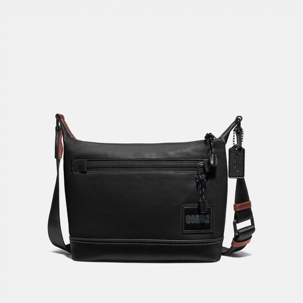 COACH® | Pacer Messenger 25 With Coach Patch